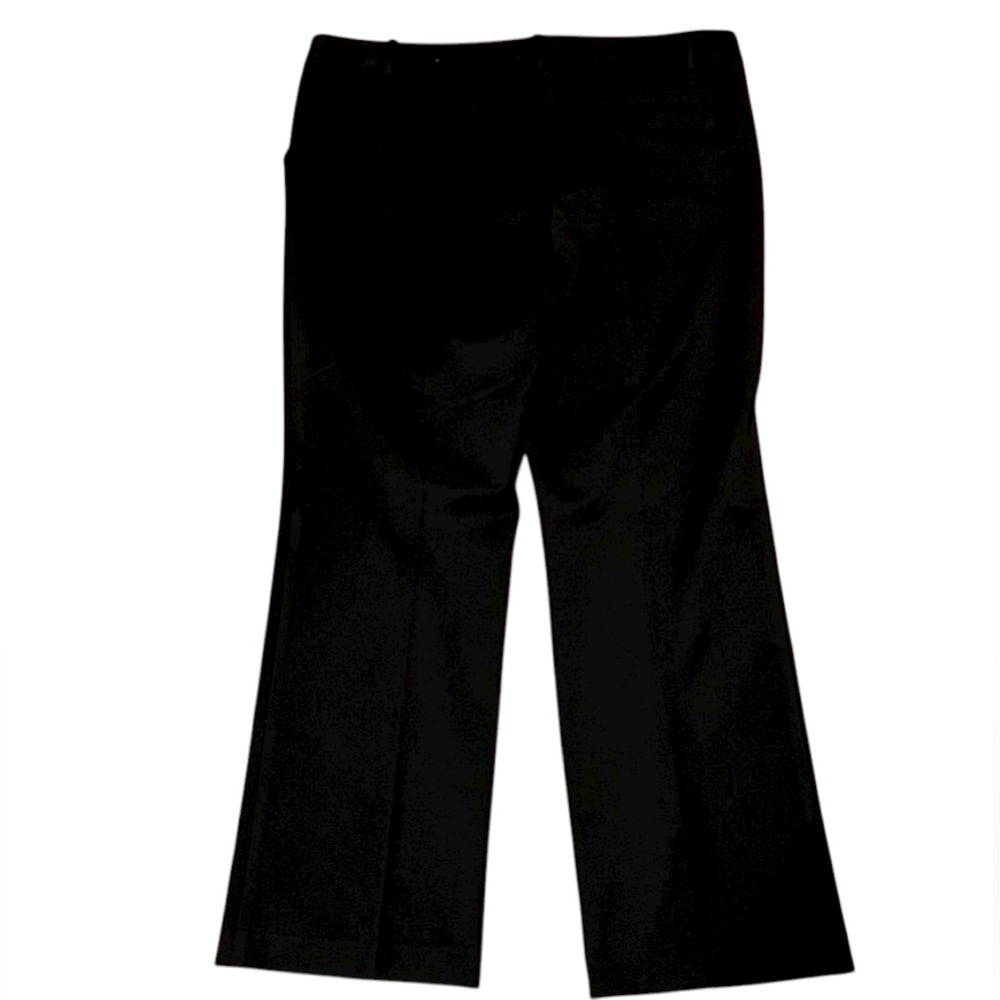 Talbots Womens Barely Boot Black Midrise Pant Trouser Sz 16 NWOT - Picture 3 of 8